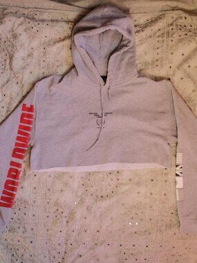 Worldwide urban outfitters cropped hoodie